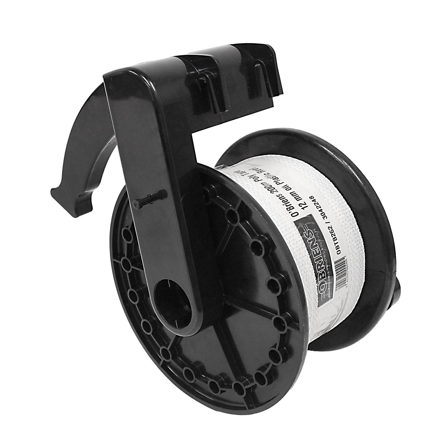 O'Briens Electric Fencing Polytape Reel - 12mm x 200m - White