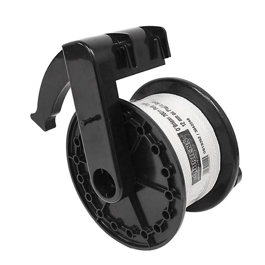 O'Briens Electric Fencing Polytape Reel - 12mm x 200m - White