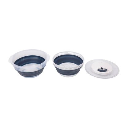 All Set Collapsible Salad Spinner and Colander - 4.5L