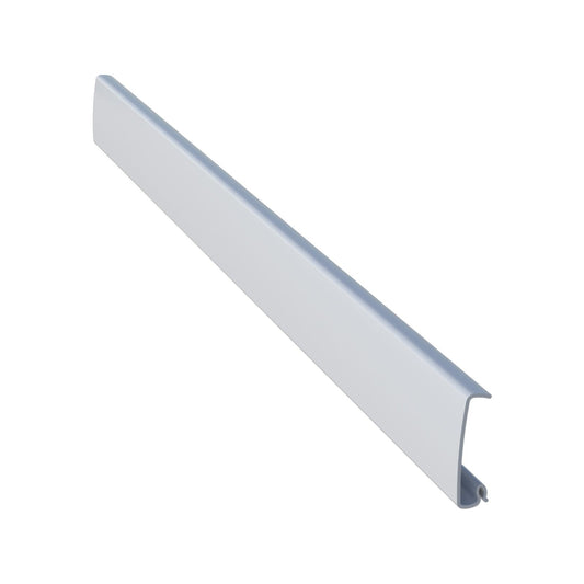 Flexi Storage Home Solutions White Double Slot Hang Track Cover - 558mm
