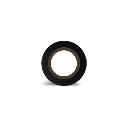 HPM Zyla LED Downlight - 70mm - 5W - Black - Tri Colour