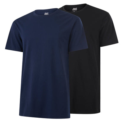 Hard Yakka Core Tee Bundle - 2 Pack - Size L - Black/Navy