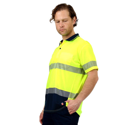 Citeco Yellow Hi Vis Short Sleeve Polo - XL