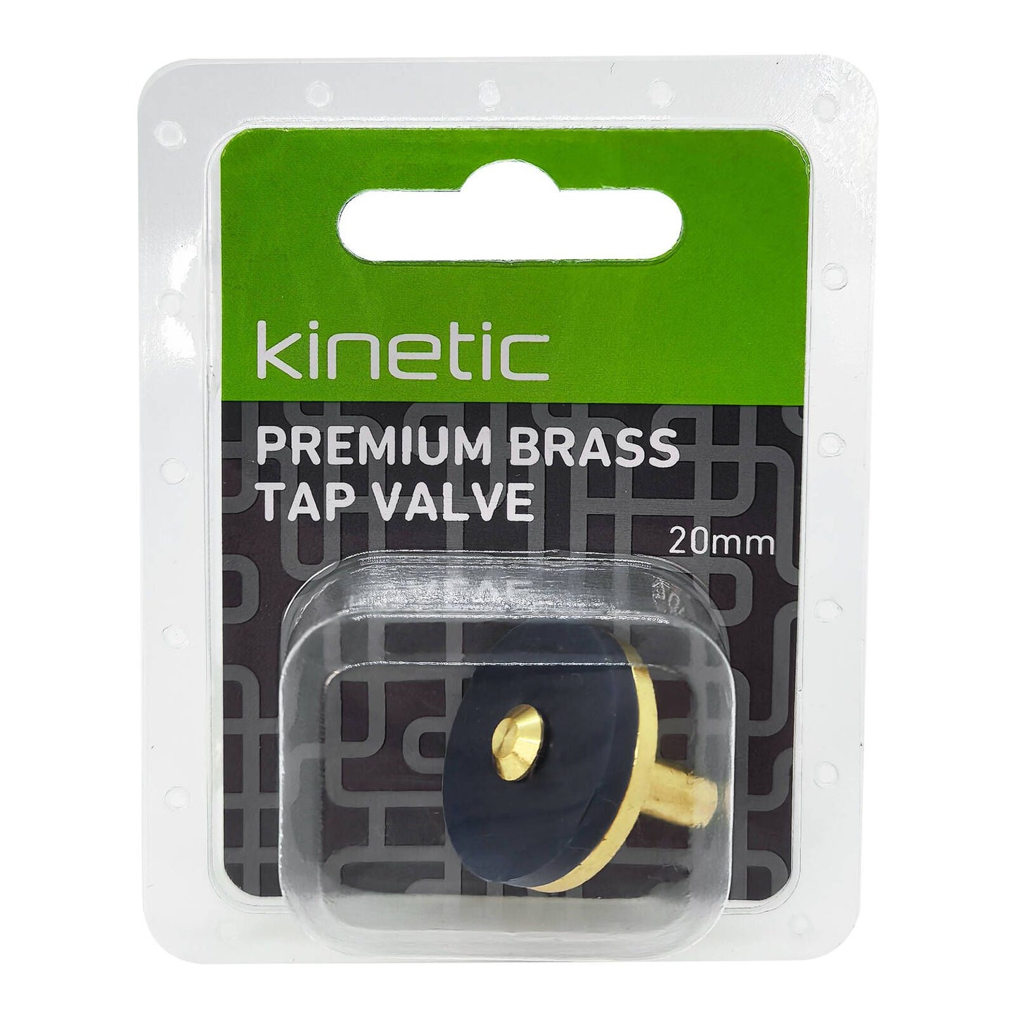 Kinetic 20mm Brass Premium Tap Valve