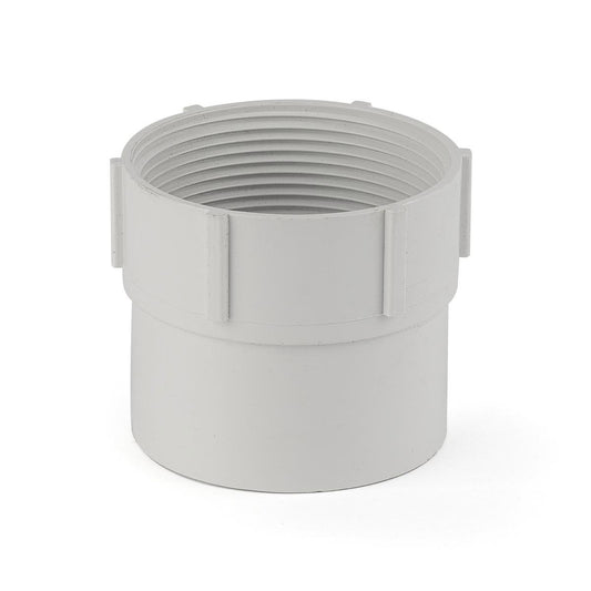 Holman 50mm PVC DWV Female Iron Connector - Grey - Durable - Easy Use
