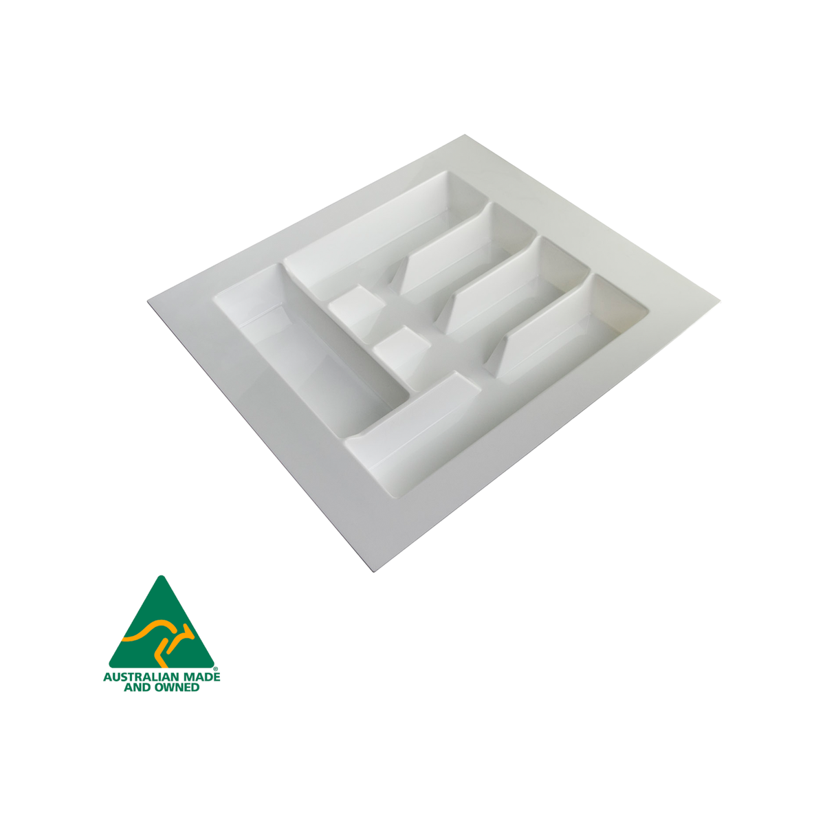 Kimberley Cutlery Insert - Trim to Size - Hi-Impact Styrene - White