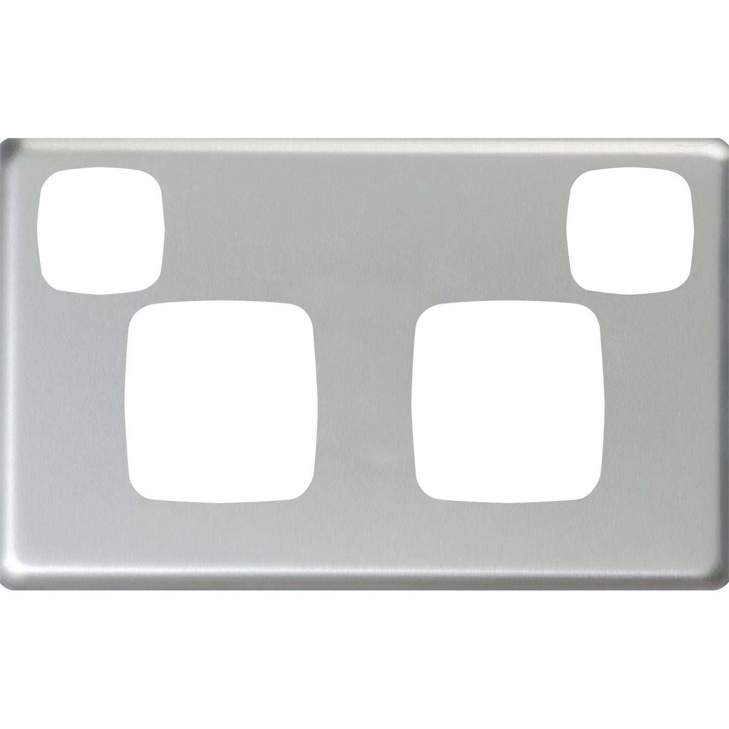 HPM Double Powerpoint Coverplate - 73mm x 117mm