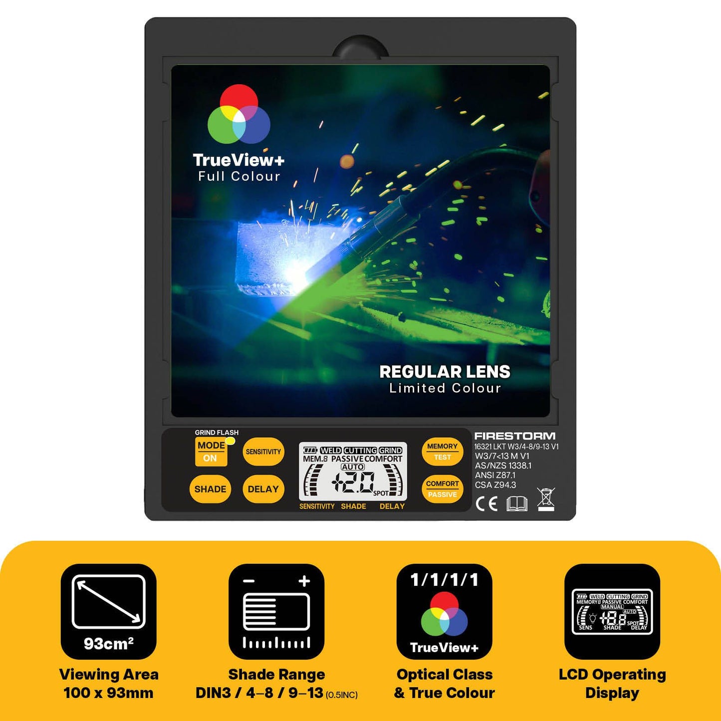Bossweld Firestorm Welding Helmet