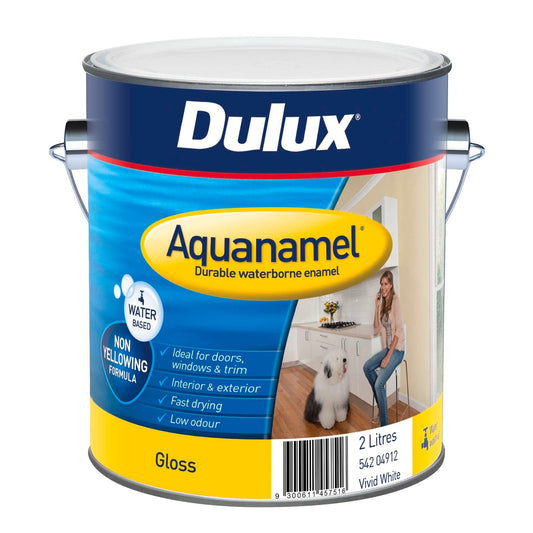 Dulux Aquanamel High Gloss Enamel Paint - 2L