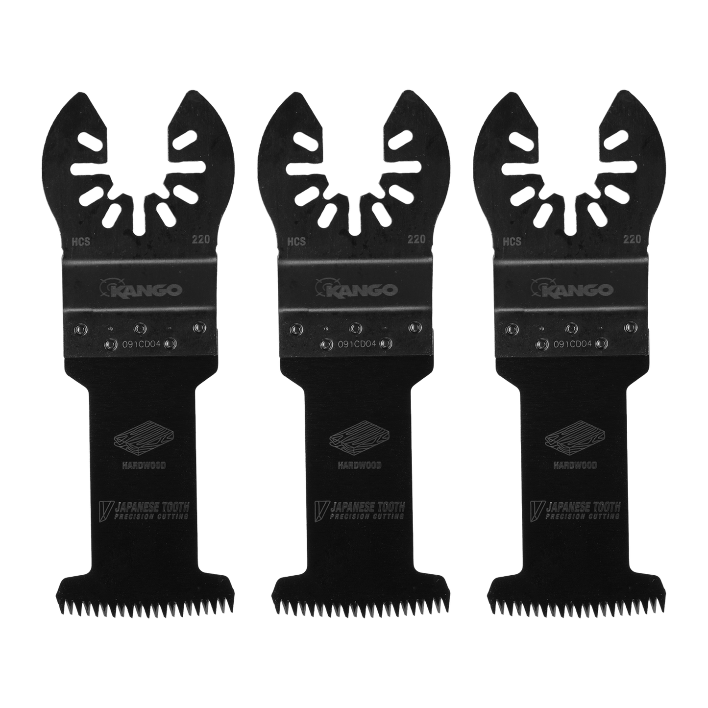Kango Japanese Tooth Plunge Cut Blade - 35mm - 3 Pack
