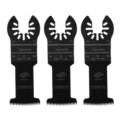 Kango Japanese Tooth Plunge Cut Blade - 35mm - 3 Pack