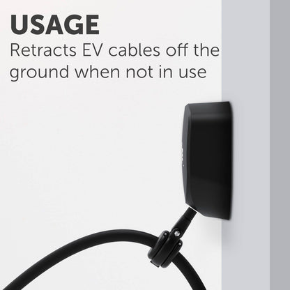 Arlec EV Charging Cable Retractor - Black