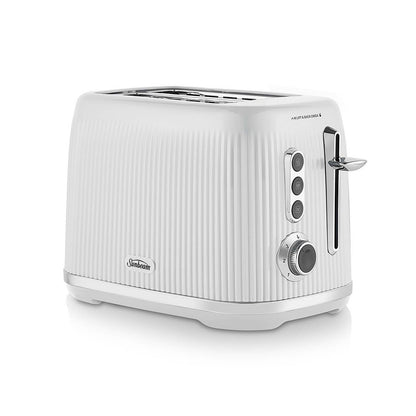 Sunbeam White Brightside 2 Slice Toaster