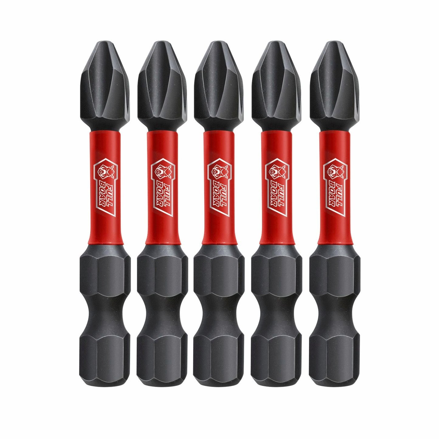 Full Boar Impact Torsion Bit - PH2 - 50mm - 5 Pack