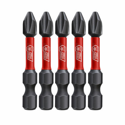 Full Boar Impact Torsion Bit - PH2 - 50mm - 5 Pack