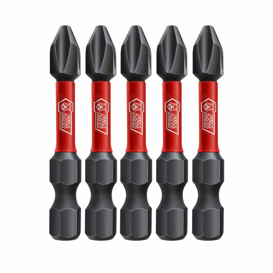 Full Boar Magnetic Impact Torsion Bit PH2 x 50mm 5 Pack