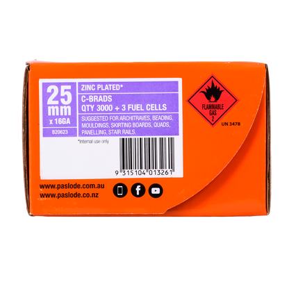 Paslode Impulse Brad - 65mm - 3000 Pack