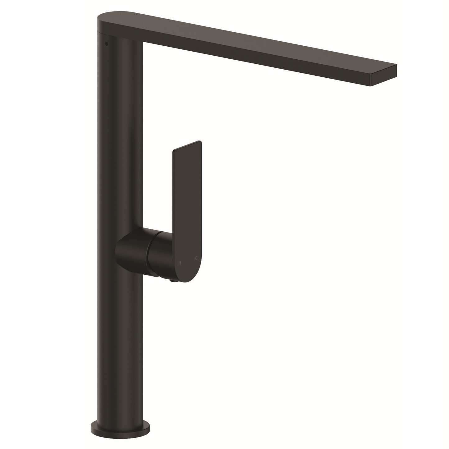 Mondella Black Matte Rococo Sink Mixer - 60 x 470 x 250mm
