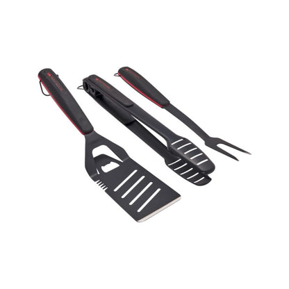 Matador BBQ Tool Set - Non Stick - 3 Piece - Stainless Steel - Easy Clean