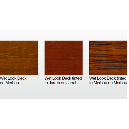 Feast Watson Wet Look Decking Oil 250ml Water Based Gloss Finish