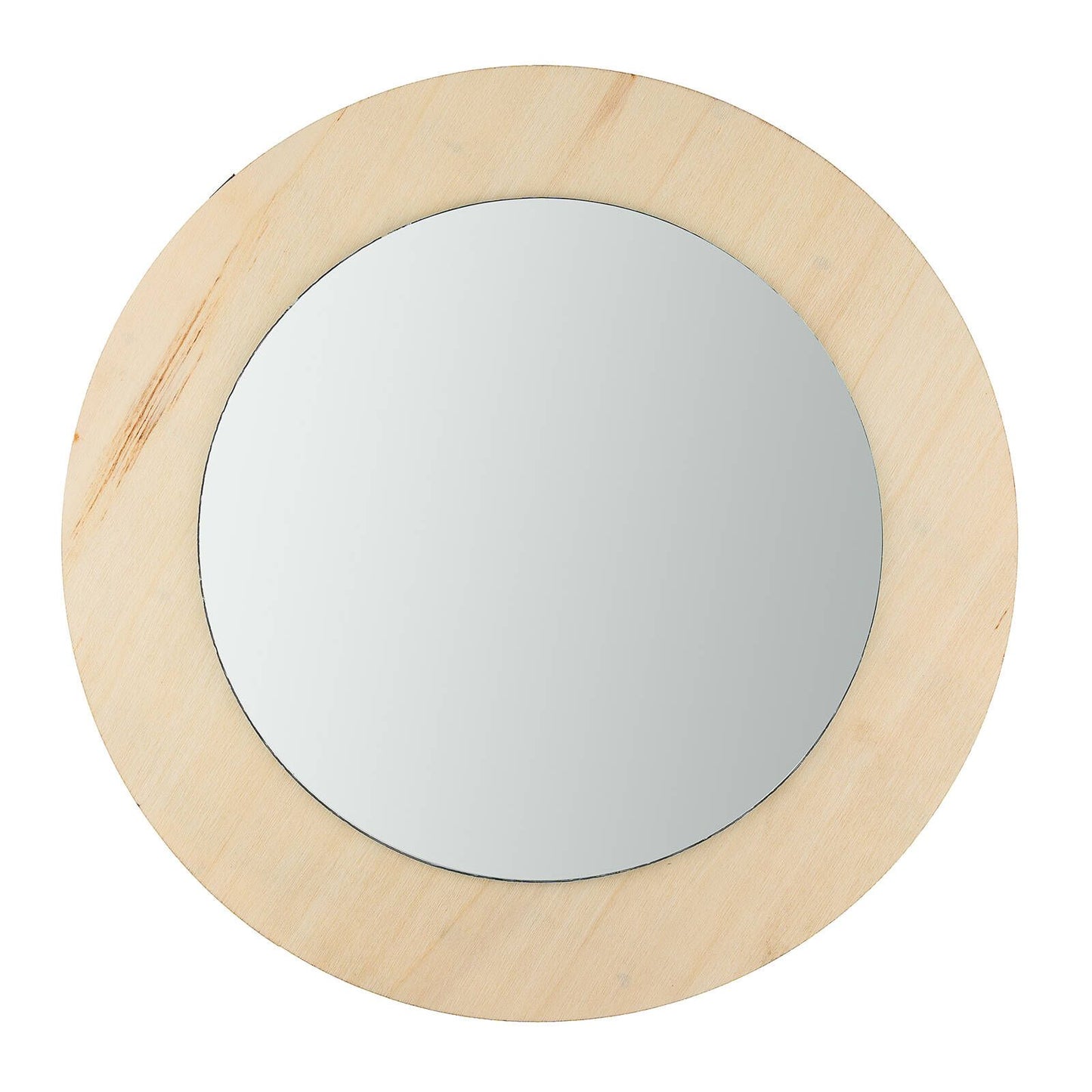 Crafted Small Round Mirror - 25cm