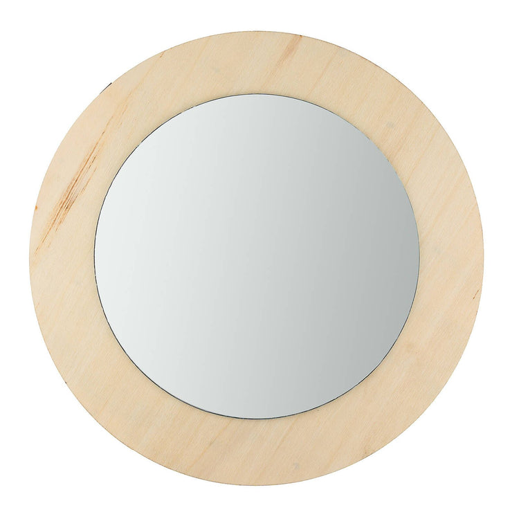 Crafted Small Round Mirror - 25cm