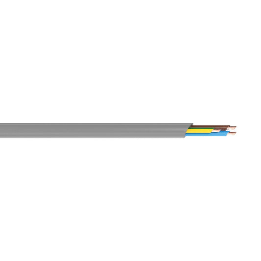 Deta 3 Core Cable - 0.75mm - Grey - 20m