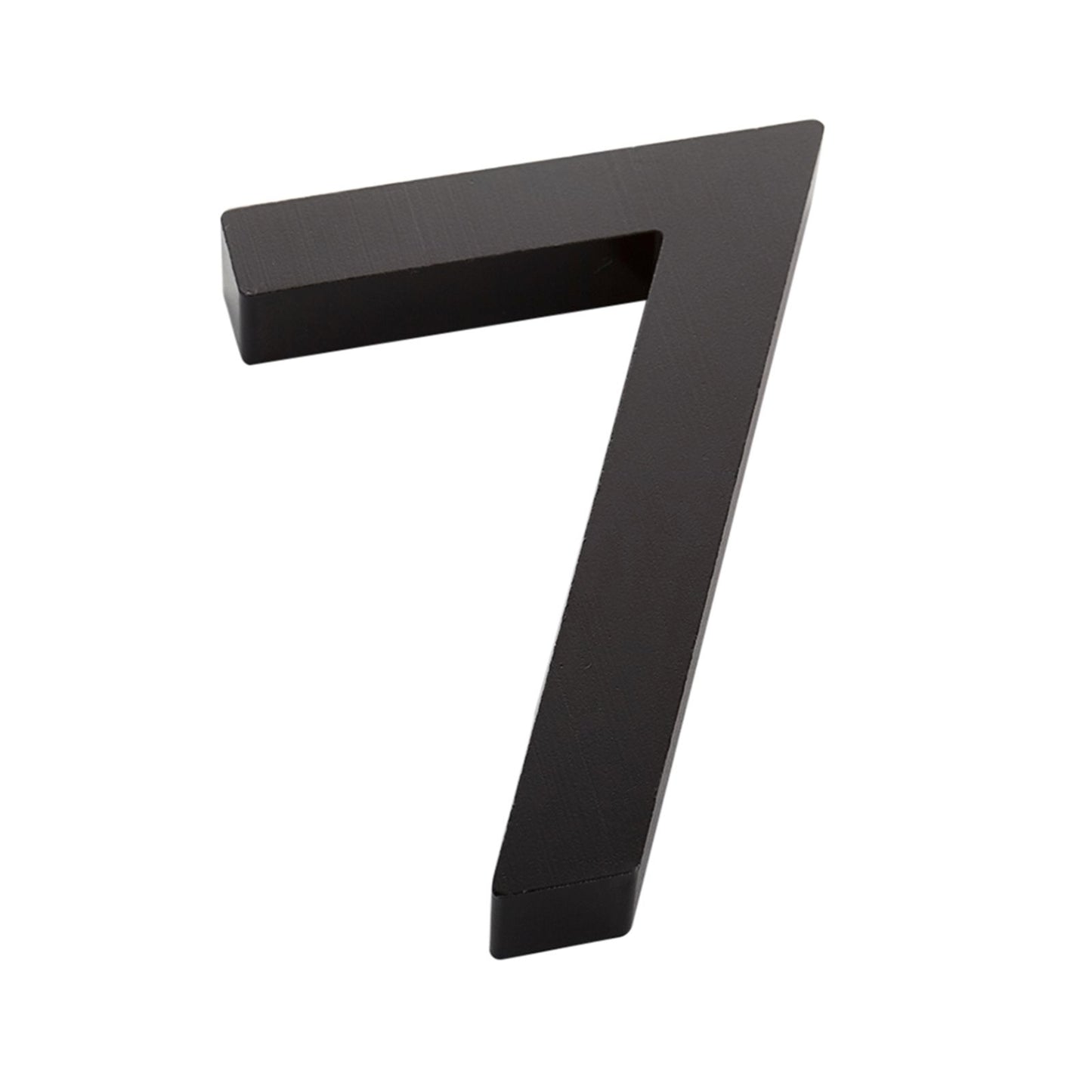 Sandleford House Number 7 - 100mm - Black