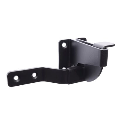 Zenith Matte Black D Pattern Gate Latch - 60 x 45 x 130mm