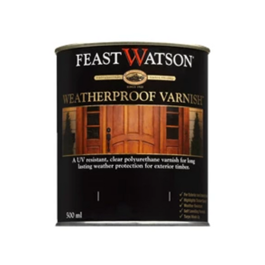 Feast Watson Weatherproof Varnish - 500ml
