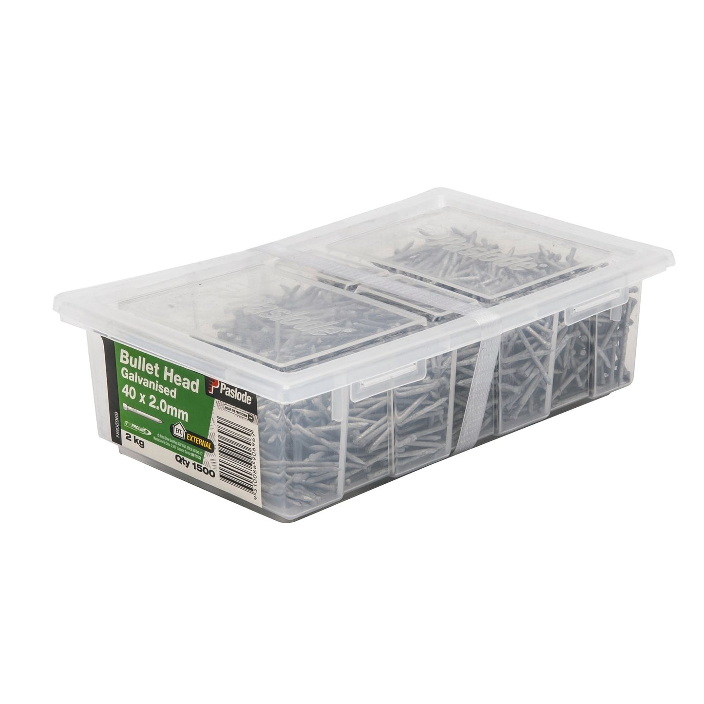 Paslode Bullet Head Nail - 40 x 2mm - 1500 Pack