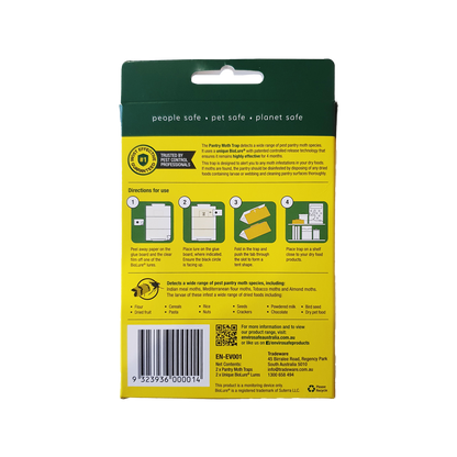 Envirosafe Professional Pantry Moth Trap - 2 Pack
