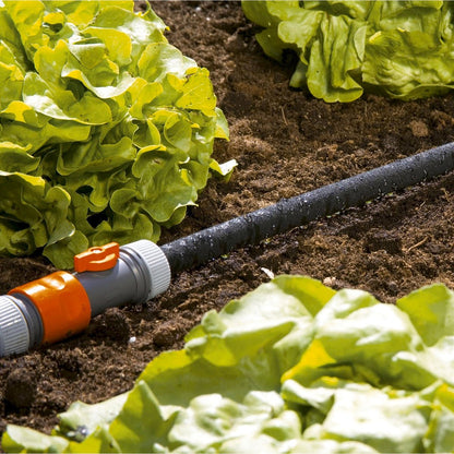 Gardena Weeper Hose 15m Rubber Targeted Water Saving Irrigation