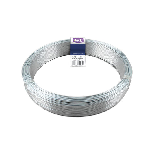 Jack 1.57mm x 180m Tie Wire  - Galvanised, Soft and Easy to Use
