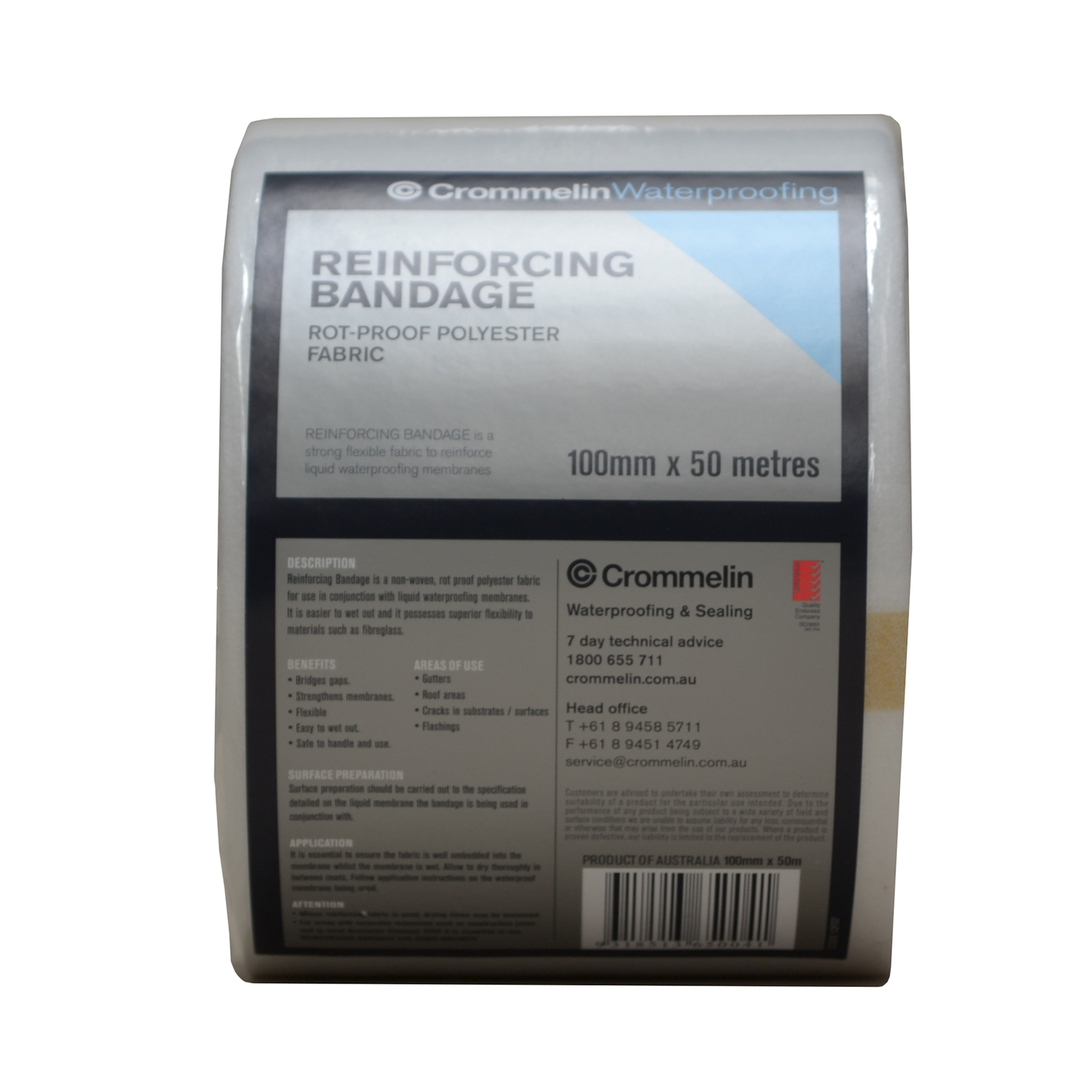 Crommelin Reinforcing Fabric - 100mm x 50m