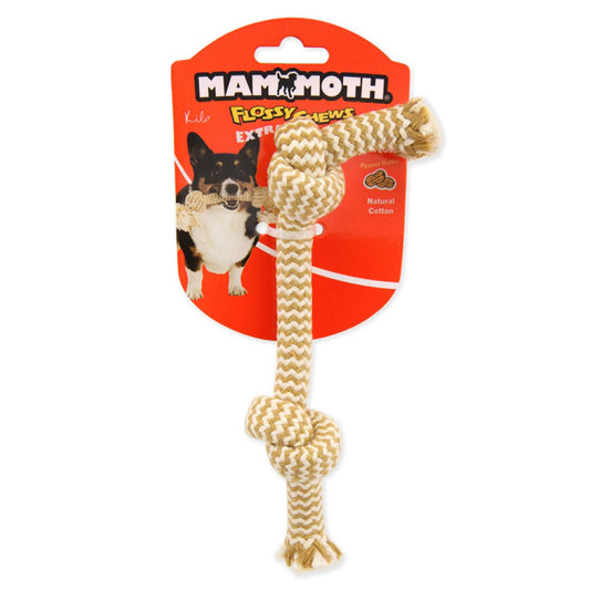 Mammoth Peanut Butter Rope Dog Toy - Small