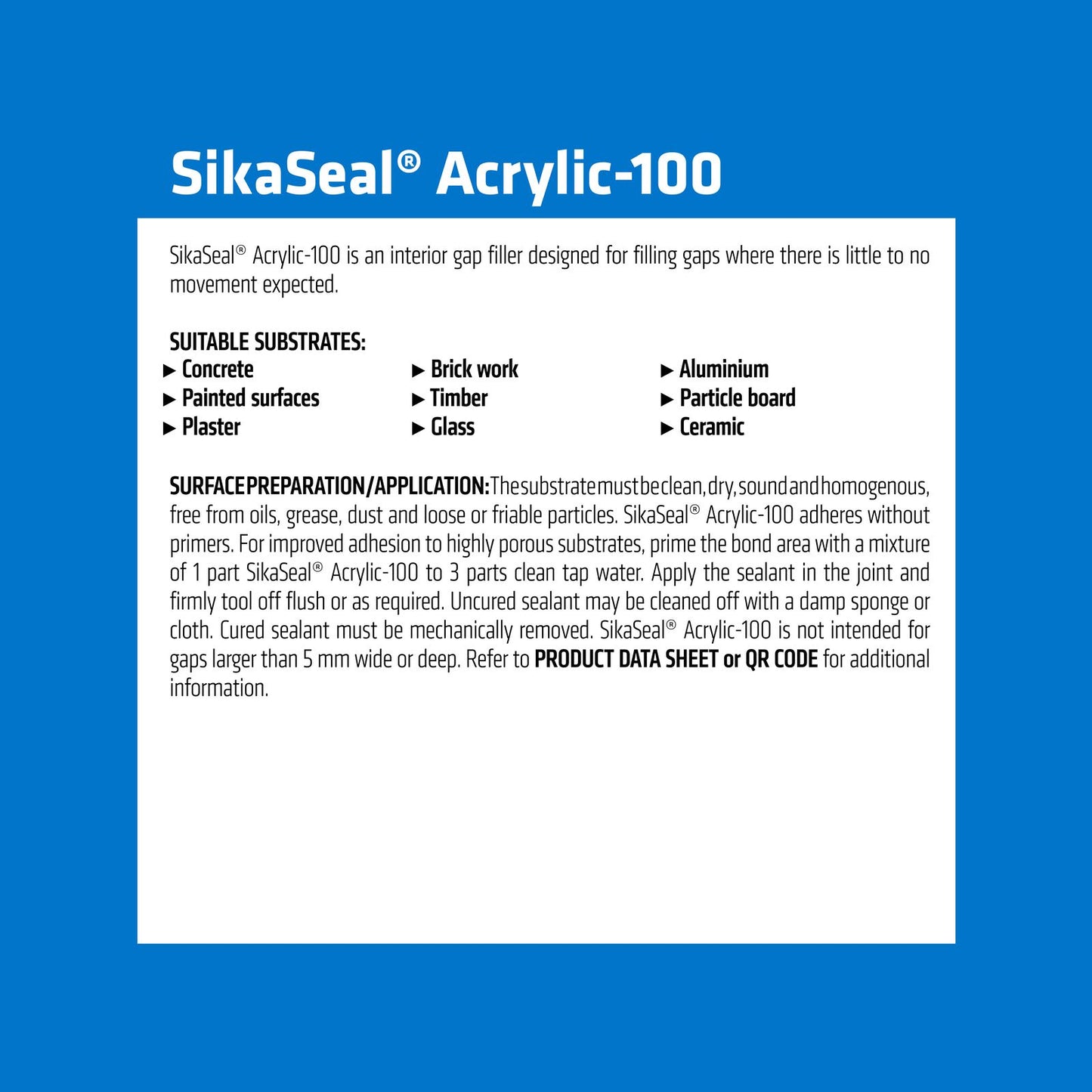 Sika Sikaseal Acrylic - 310ml