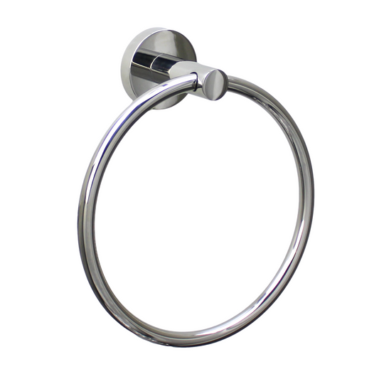 Barelli Toscana Towel Ring Polished Chrome