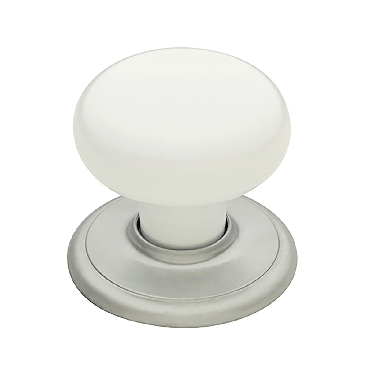 Gainsborough Wardrobe Knobset - 52mm - Aluminium - Satin Chrome