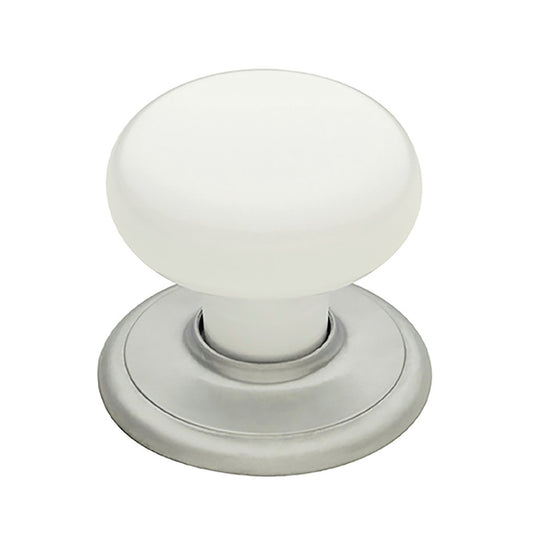 Gainsborough Wardrobe Knobset - 52mm - Aluminium - Satin Chrome
