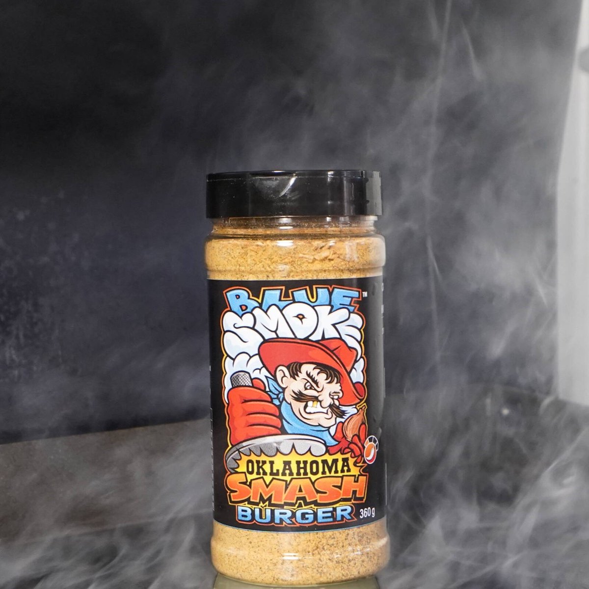 Blue Smoke Oklahoma Smash Burger BBQ Rubs 360g - Gluten Free, Vegan Friendly