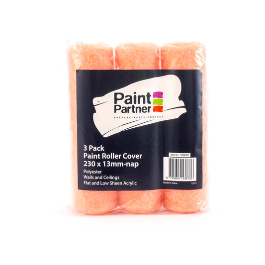 Paint Partner Paint Roller Cover - 230mm - 3 Pack
