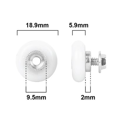 Rolltrak Radial Roller - 19mm