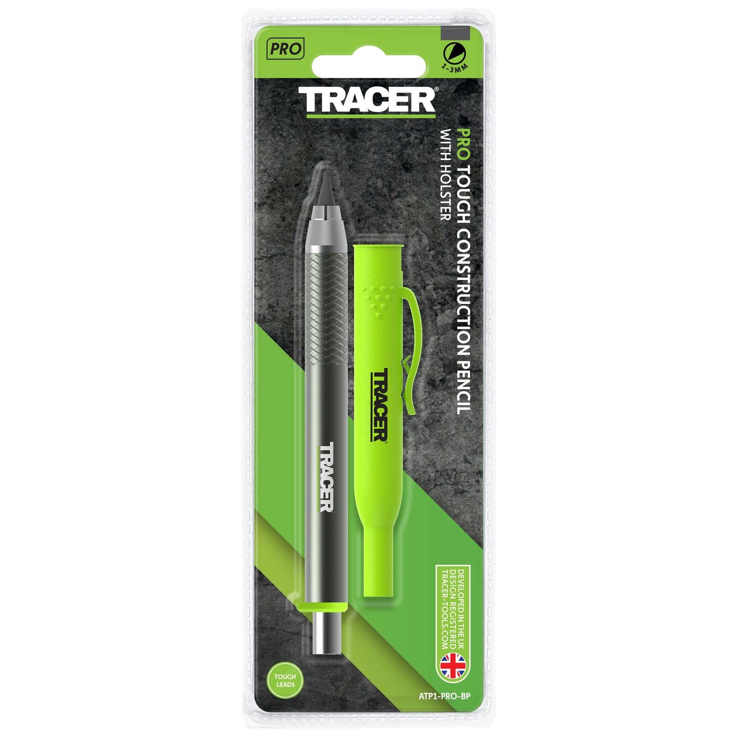 Tracer Pro 5 Aluminium Tough Construction Pencil - 2mm
