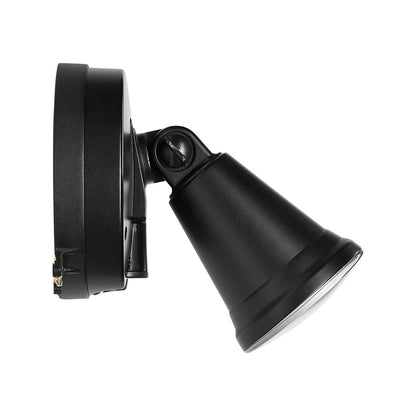 Brilliant Black Lamy DIY Single Head Security Light - 800 Lumens