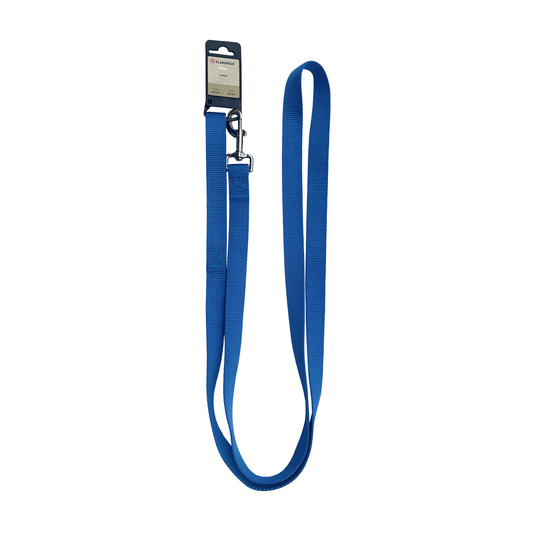 Flamingo Dog Leash - 200 x 2.5cm - Blue