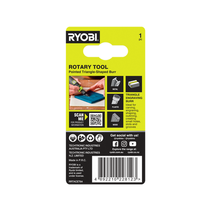 Ryobi Engraving Burr - 6.4mm