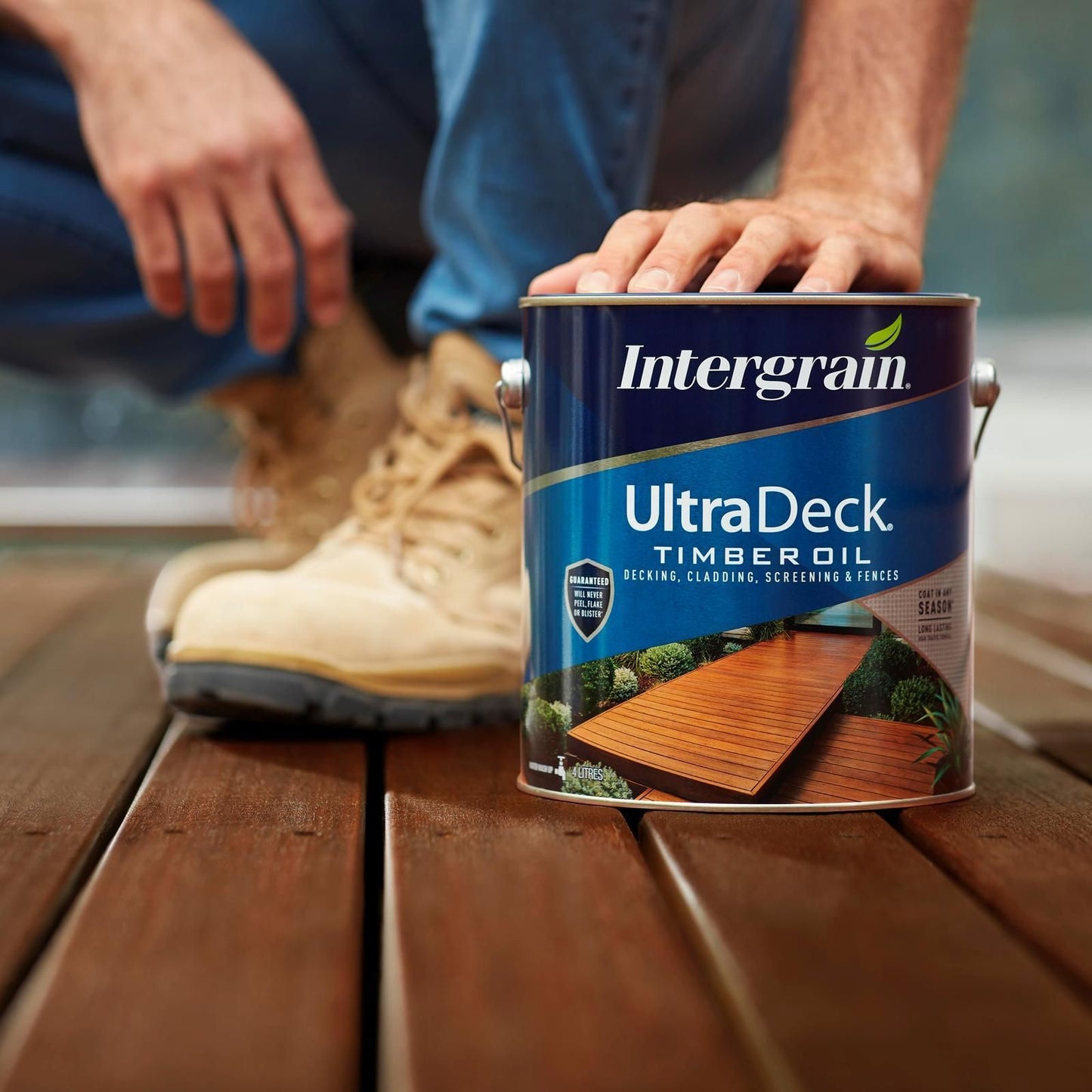Intergrain Ultradeck Timber Decking Oil - 4L