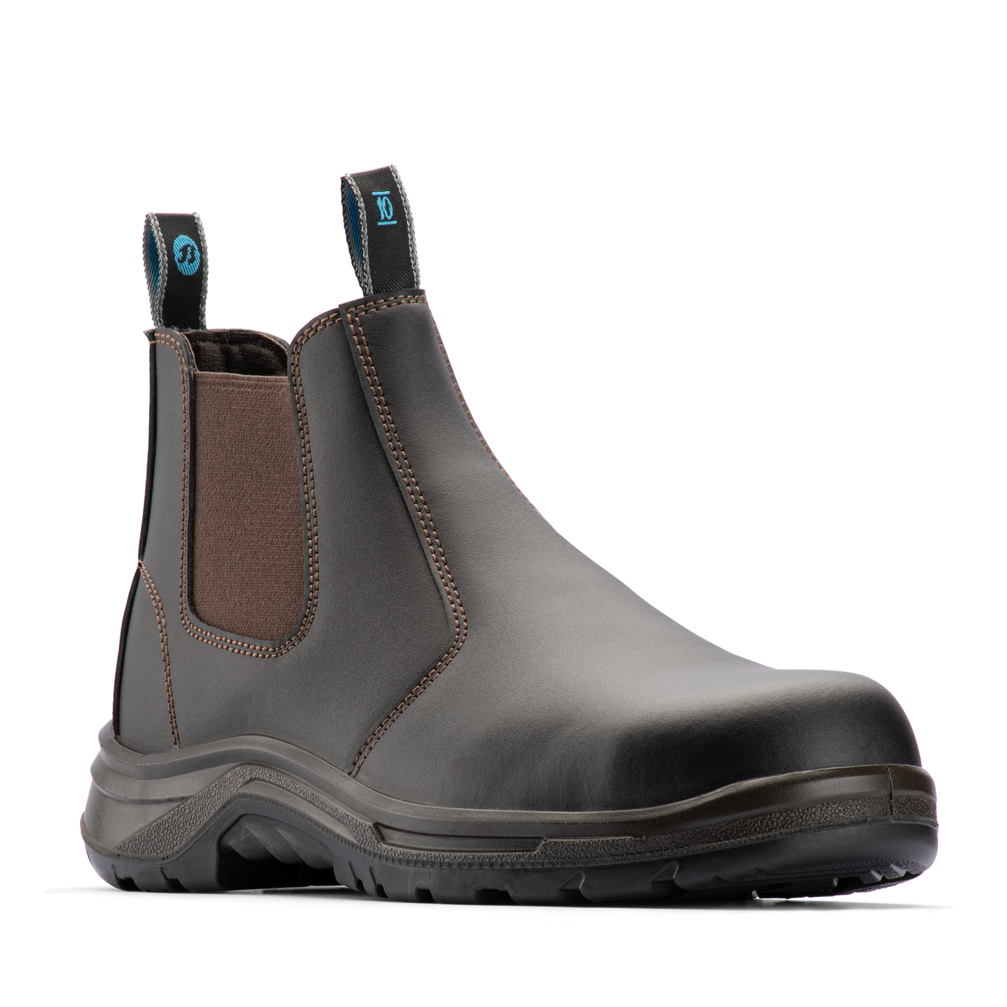 Bata Industrials Brown Meteor Pull On Safety Boot - UK 10