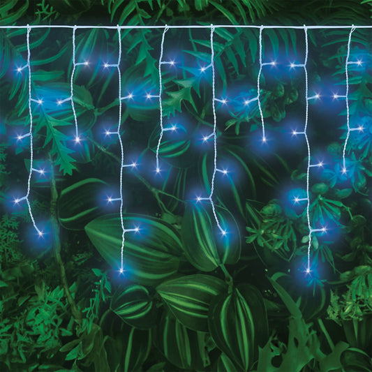Lytworx Blue Icicle Lights - 200 LEDs - 2.7m